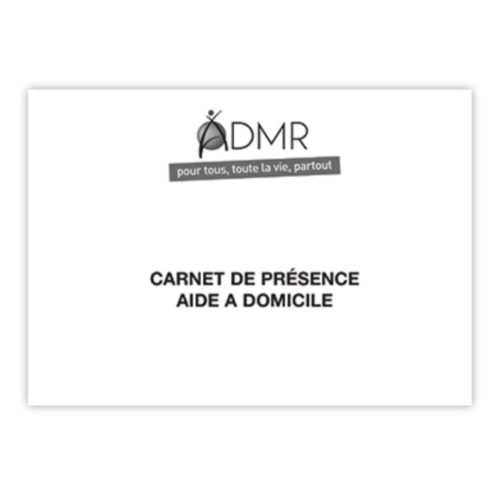 CARNET DE PRESENCE AIDE A DOMICILE