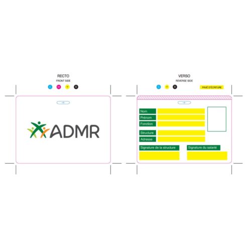 CARTE D IDENTITE : 74 X 104 MM