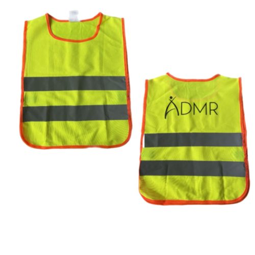 GILET DE SECURITE FLUO ENFANT