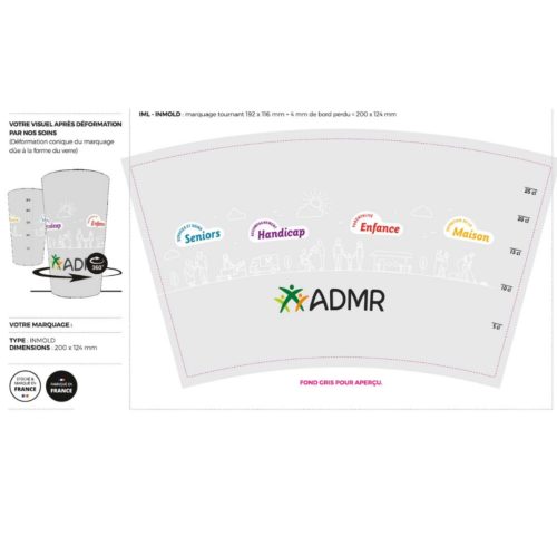 GOBELET 30 CL GRADUATION