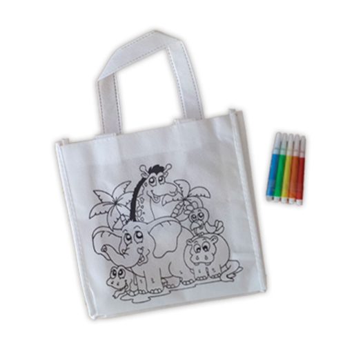 MINI SAC SHOPPING A COLORIER