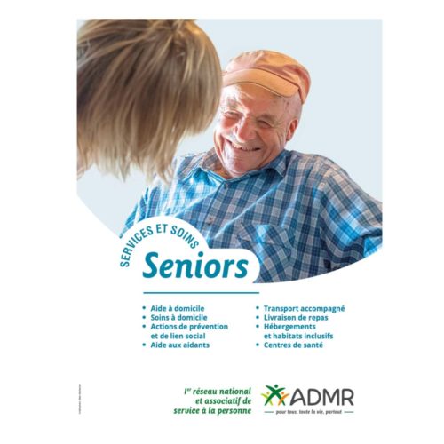 AFFICHE MODELE SERVICES ET SOINS AUX SENIORS